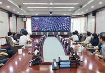 汉寿县干部群众踊跃收看纪念中国人民抗日战争暨世界反法西斯战争胜利80周年大会直播盛况